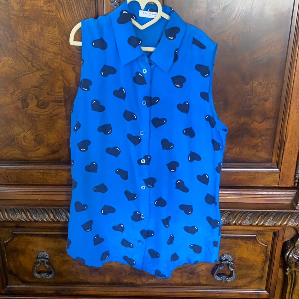 Equipment silk blouse XS
